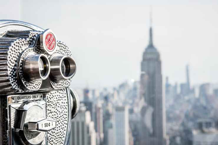 architecture binoculars buildings city